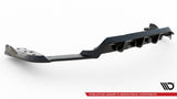 Maxton Design Maxton Design Central Rear Splitter (w/ Vertical Bars) - BMW X6 M F96
