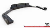 Maxton Design Maxton Design Central Rear Splitter (w/ Vertical Bars) - BMW X6 M F96