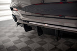 Maxton Design Maxton Design Central Rear Splitter (w/ Vertical Bars) - BMW X6 M-PACK F16