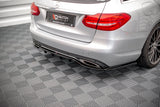 Maxton Design Maxton Design Central Rear Splitter (With Vertical Bars) Mercedes-Benz C W205