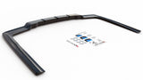 Maxton Design New Maxton Design Central Rear Splitter (With Vertical Bars) Mercedes-Benz E63 AMG Sedan W212 Facelift