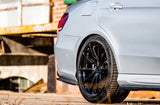 Maxton Design New Maxton Design Central Rear Splitter (With Vertical Bars) Mercedes-Benz E63 AMG Sedan W212 Facelift