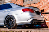 Maxton Design New Maxton Design Central Rear Splitter (With Vertical Bars) Mercedes-Benz E63 AMG Sedan W212 Facelift