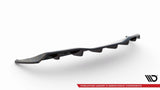 Maxton Design Maxton Design Central Rear Splitter (With Vertical Bars) - Tesla / Model Y