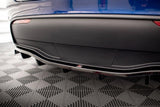 Maxton Design Maxton Design Central Rear Splitter (With Vertical Bars) - Tesla / Model Y