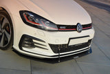 Maxton Design New Maxton Design Front Racing Splitter V.1 VW Golf Mk7 GTi Facelift VW-GO-7F-GTI-CNC-FD1A