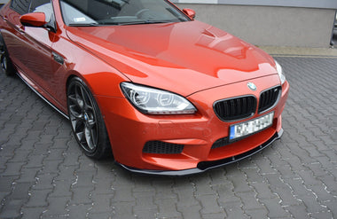 Maxton Design New GLOSS BLACK Maxton Design Front Splitter BMW M6 Gran Coupé BM-6-06-M-GC-FD1G