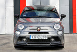 Maxton Design New GLOSS BLACK Maxton Design Front Splitter Fiat 500 Abarth Mk1 Facelift FI-500-1F-AB-FD1G