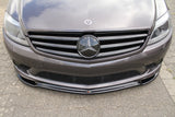 Maxton Design New GLOSS BLACK Maxton Design Front Splitter Mercedes Cl 500 C216 AMG-Line ME-CL-500-216-AMGLINE-FD1G