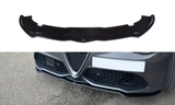 Maxton Design New GLOSS BLACK Maxton Design Front Splitter V.1 Alfa Romeo Giulia Veloce AL-GI-1-VEL-FD1G