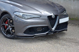 Maxton Design New Maxton Design Front Splitter V.1 Alfa Romeo Giulia Veloce