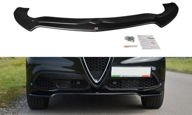 Maxton Design GLOSS BLACK Maxton Design Front Splitter V.1 Alfa Romeo Stelvio AL-ST-1-FD1G