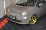 Maxton Design New Maxton Design Front Splitter V.1 Fiat 500 Hatchback Preface