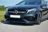 Maxton Design New Maxton Design Front Splitter V.1 Mercedes A W176 AMG Facelift