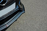 Maxton Design New Maxton Design Front Splitter V.1 Mercedes A W176 AMG Facelift