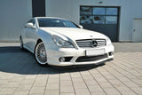 Maxton Design New Maxton Design Front Splitter V.1 Mercedes CLS C219 55AMG