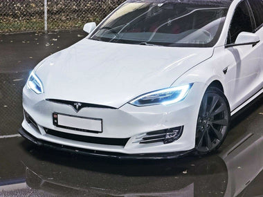 Maxton Design Front Splitter V.1 Tesla Model S Facelift