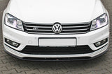 Maxton Design New Maxton Design Front Splitter V.1 VW Passat B7 R-Line