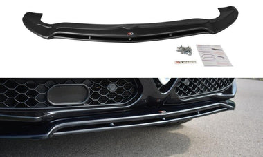 Maxton Design New GLOSS BLACK Maxton Design Front Splitter V.2 Alfa Romeo Stelvio AL-ST-1-FD1G+FD1RG