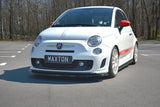 Maxton Design New Maxton Design Front Splitter V.2 Fiat 500 Abarth Mk1