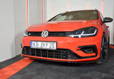 Maxton Design Maxton Design Front Splitter V.7 VW Golf R Mk7 Facelift