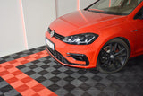 Maxton Design New Maxton Design Front Splitter V.7 VW Golf R Mk7 Facelift
