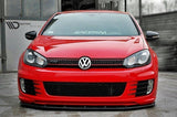 Maxton Design New Maxton Design Front Splitter Ver.2 VW Mk4 Golf (For Golf GTi 35Th)