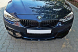 Maxton Design Maxton Design Front Splitter V.1 BMW 4 F32 M-Package