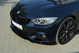 Maxton Design New Maxton Design Front Splitter V.1 BMW 4 F32 M-Package
