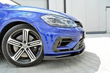 Maxton Design New Maxton Design Front Splitter V.1 VW Golf R Mk7 (Facelift)