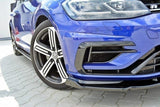 Maxton Design New Maxton Design Front Splitter V.1 VW Golf R Mk7 (Facelift)