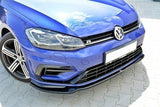 VOLKSWAGEN FRONT SPLITTER V.3 VW GOLF VII R (FACELIFT)