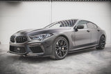 Maxton Design New BLACK Maxton Design Front Bumper Wings (Canards) BMW M8 Gran Coupe F93 BM-M8-G16-CAN1