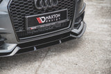 Maxton Design New Maxton Design Front Splitter Audi S6 / A6 S-Line C7 FL AU-S6-C7F-FFD1FP