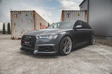 Maxton Design New Maxton Design Front Splitter Audi S6 / A6 S-Line C7 FL AU-S6-C7F-FFD1FP