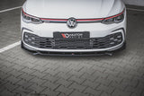 Maxton Design New Maxton Design Front Splitter + Flaps V.2 Volkswagen Golf Mk8 GTi / R-Line