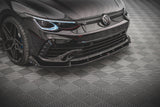 Maxton Design Maxton Design Front Splitter + Flaps V.2 - VW Golf R Mk8