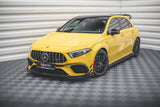 Maxton Design Maxton Design Front Splitter + Flaps V.3 Mercedes-AMG A45 S