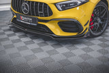 Maxton Design Maxton Design Front Splitter + Flaps V.3 Mercedes-AMG A45 S