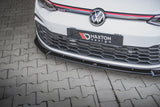 Maxton Design New Maxton Design Front Splitter + Flaps V.3 Volkswagen Golf Mk8 GTi / R-Line