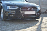 Maxton Design Maxton Design Front Splitter V.1 Audi A4 B8 Facelift