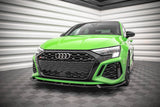 Maxton Design GLOSS BLACK Maxton Design Front Splitter V.1 - Audi / 8Y / RS3 AU-RS3-8Y-S-FD1G