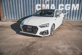 Maxton Design New Maxton Design Front Splitter V.1 Audi S5 / A5 S-Line F5 Facelift