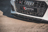 Maxton Design New Maxton Design Front Splitter V.1 Audi S5 / A5 S-Line F5 Facelift