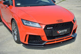 Maxton Design New Maxton Design Front Splitter V.1 Audi TT RS 8S