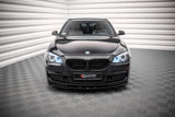 Maxton Design GLOSS BLACK Maxton Design Front Splitter V.1 - BMW / F01 / 7-Series / M-Pack BM-7-01-MPACK-FD1G