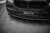 Maxton Design GLOSS BLACK Maxton Design Front Splitter V.1 - BMW / F01 / 7-Series / M-Pack BM-7-01-MPACK-FD1G