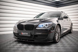 Maxton Design GLOSS BLACK Maxton Design Front Splitter V.1 - BMW / F01 / 7-Series / M-Pack BM-7-01-MPACK-FD1G
