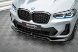 Maxton Design Maxton Design Front Splitter V.1 BMW X4 M-Pack G02 Facelift
