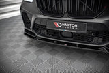 Maxton Design GLOSS BLACK Maxton Design Front Splitter V.1 - BMW / F95 / X5M BM-X5M-05-FD1G